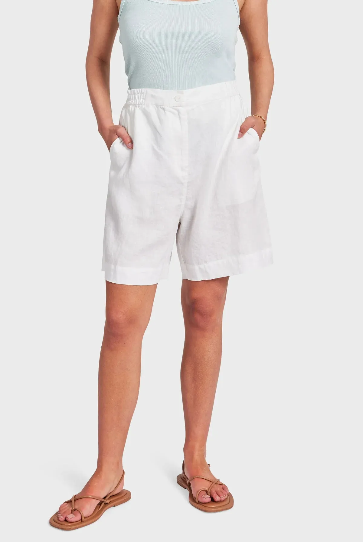 ACADEMY BRAND - Venice Bermuda Short - White