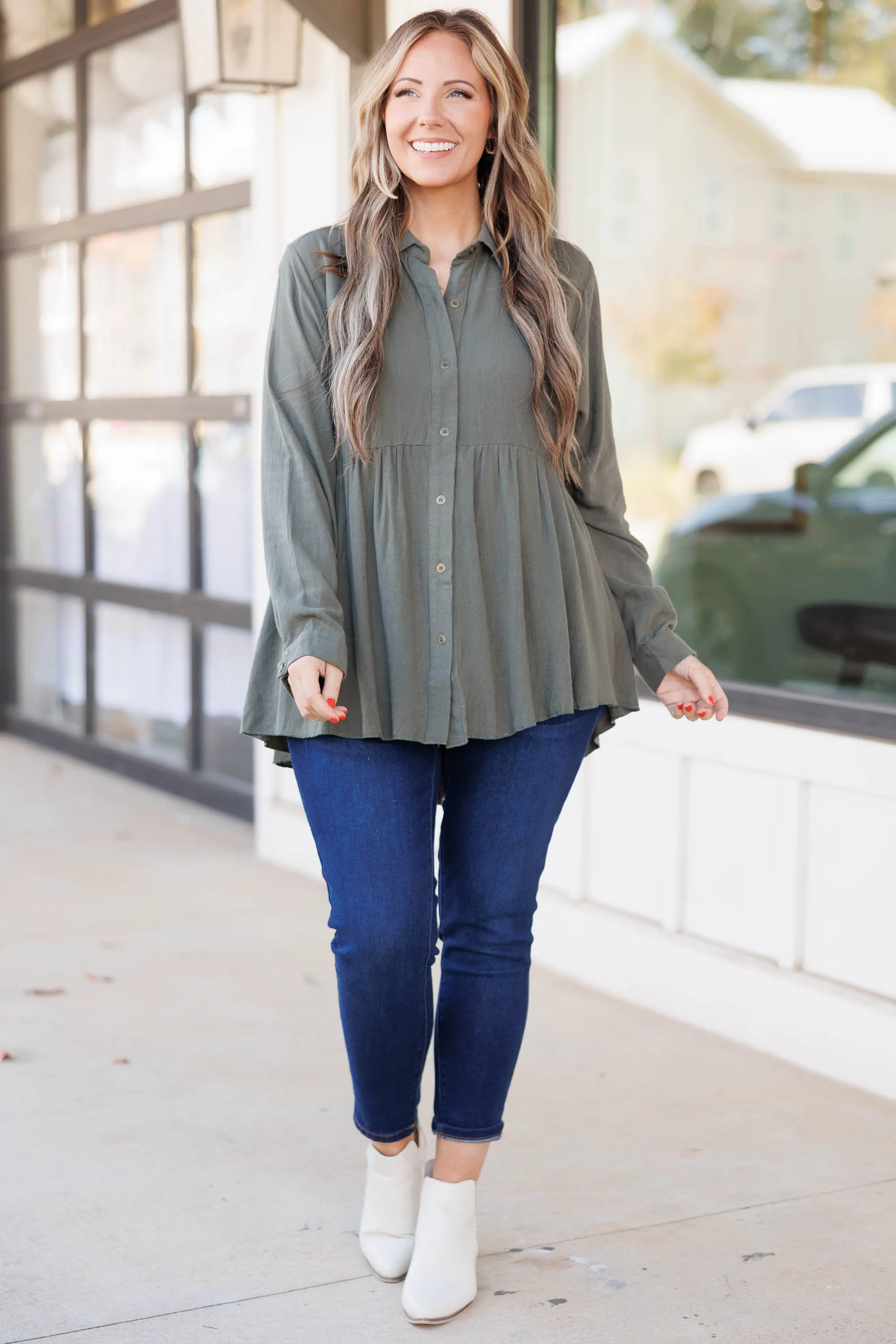 Basic Diva Top, Army