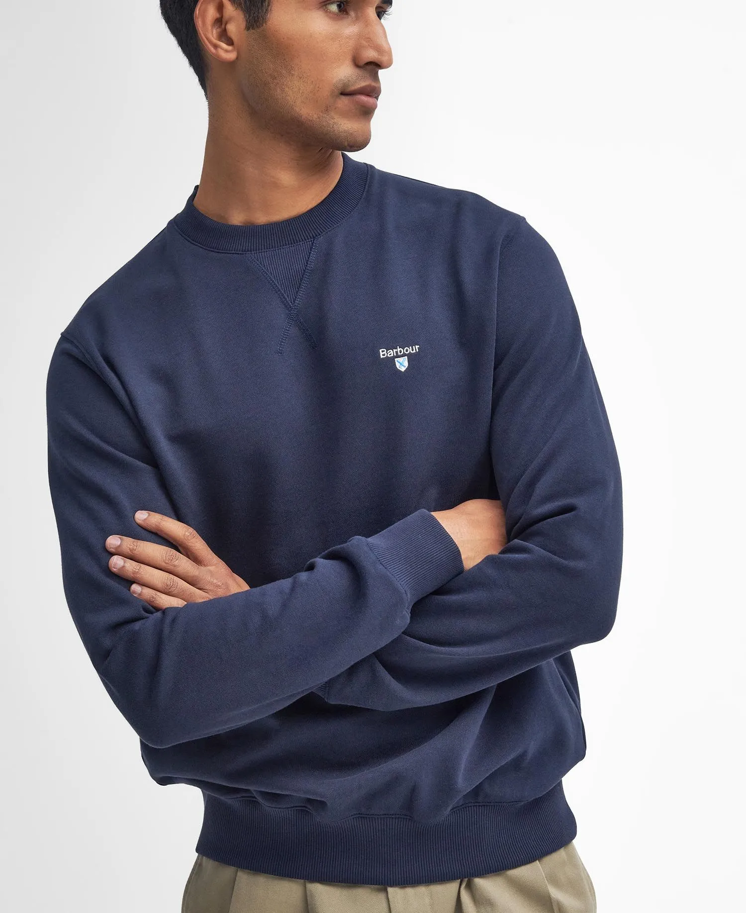 Beckhill Crew Neck Sweatshirt - Navy