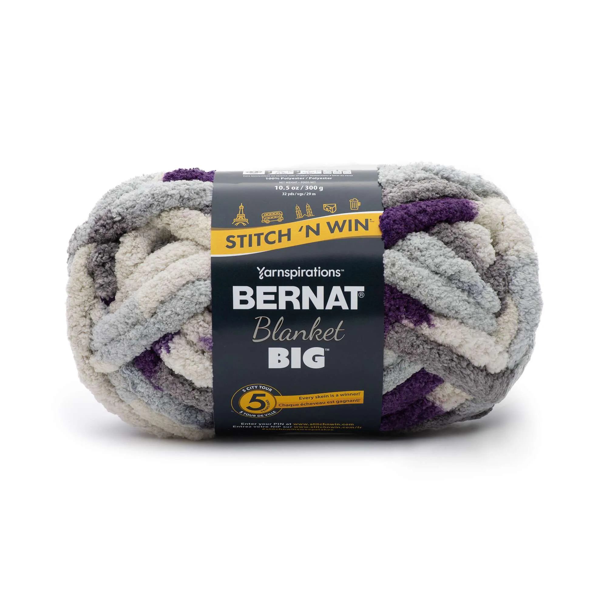 Bernat Blanket Big Yarn (300g/10.5oz) 1 - Discontinued Shades