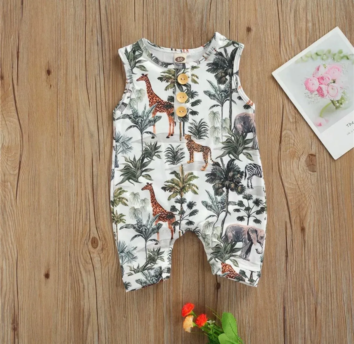 Boys Jungle Print Clothing set