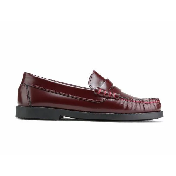 BROWN LEATHER MOCASIN BOYS SHOES