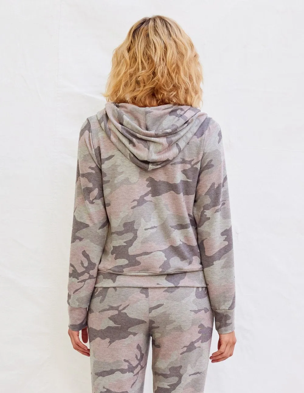 Camo Zip Hoodie