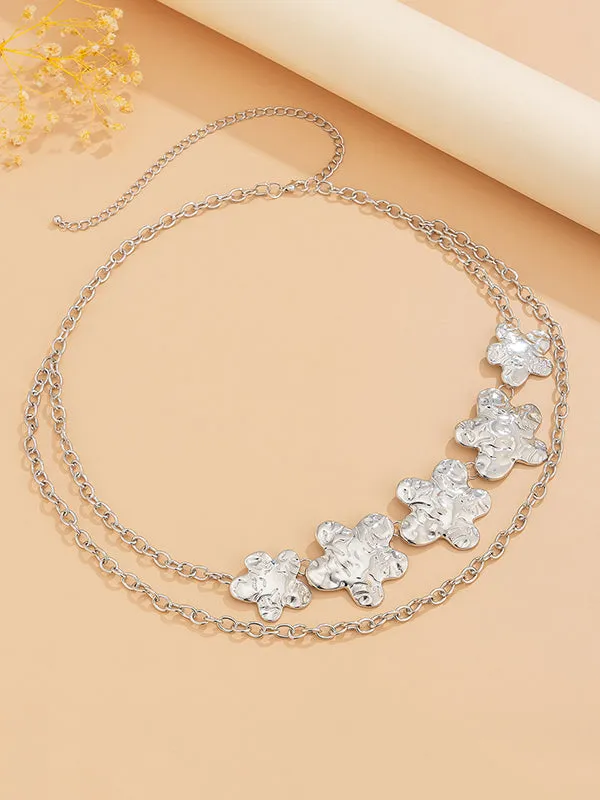 Chains Flower Shape Waist Chain Accessories