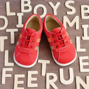 Clarys Boys Red Trainer