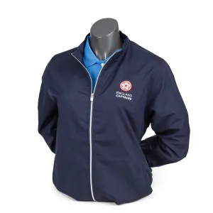 England Captains Womens FJ, Full-Zip Wind Shirt