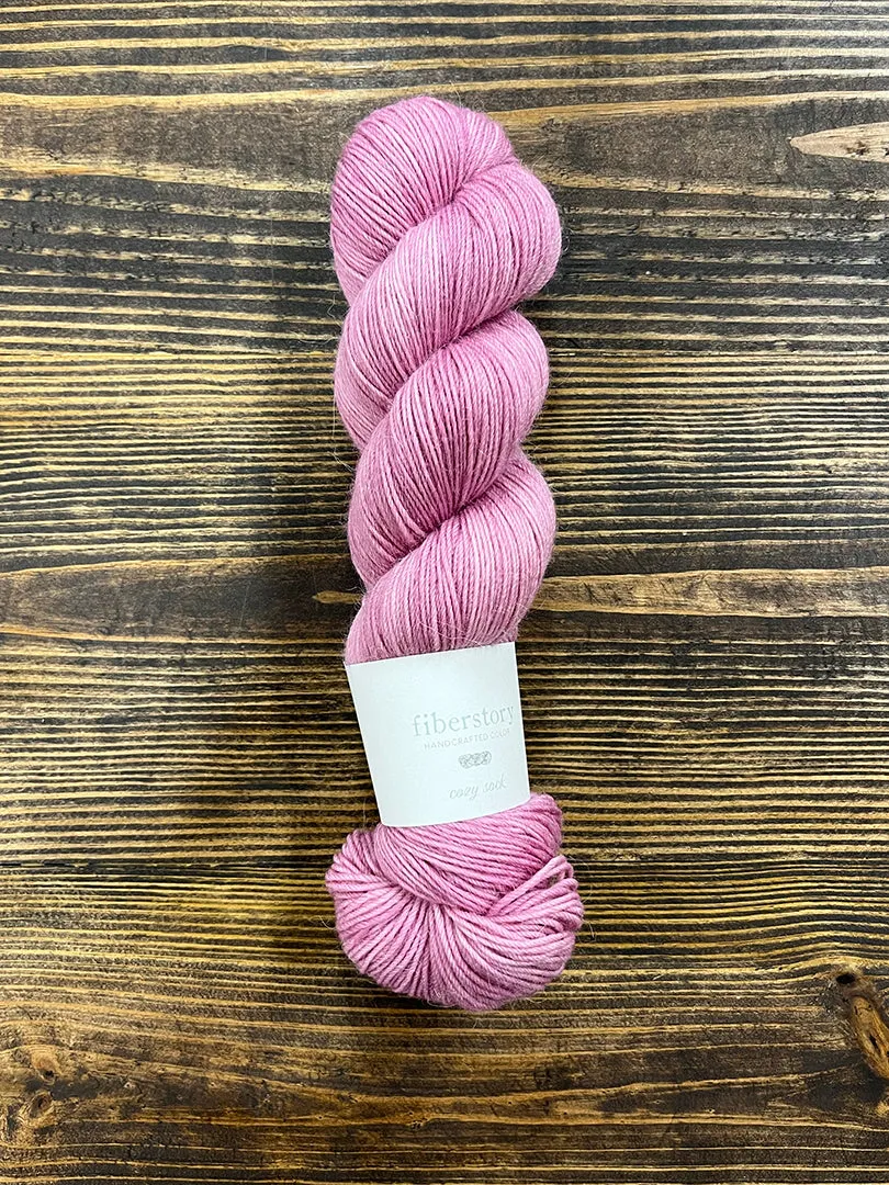 Here is an optimized title for the e-commerce product:

Luxurious Fiberstory Cozy Sock Yarn - Soft, Durable, Hand-Dyed Wool Blend for Knitting & Crochet