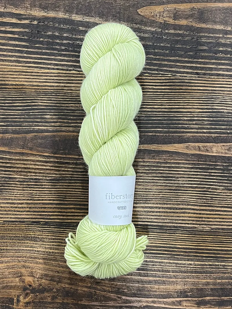 Here is an optimized title for the e-commerce product:

Luxurious Fiberstory Cozy Sock Yarn - Soft, Durable, Hand-Dyed Wool Blend for Knitting & Crochet