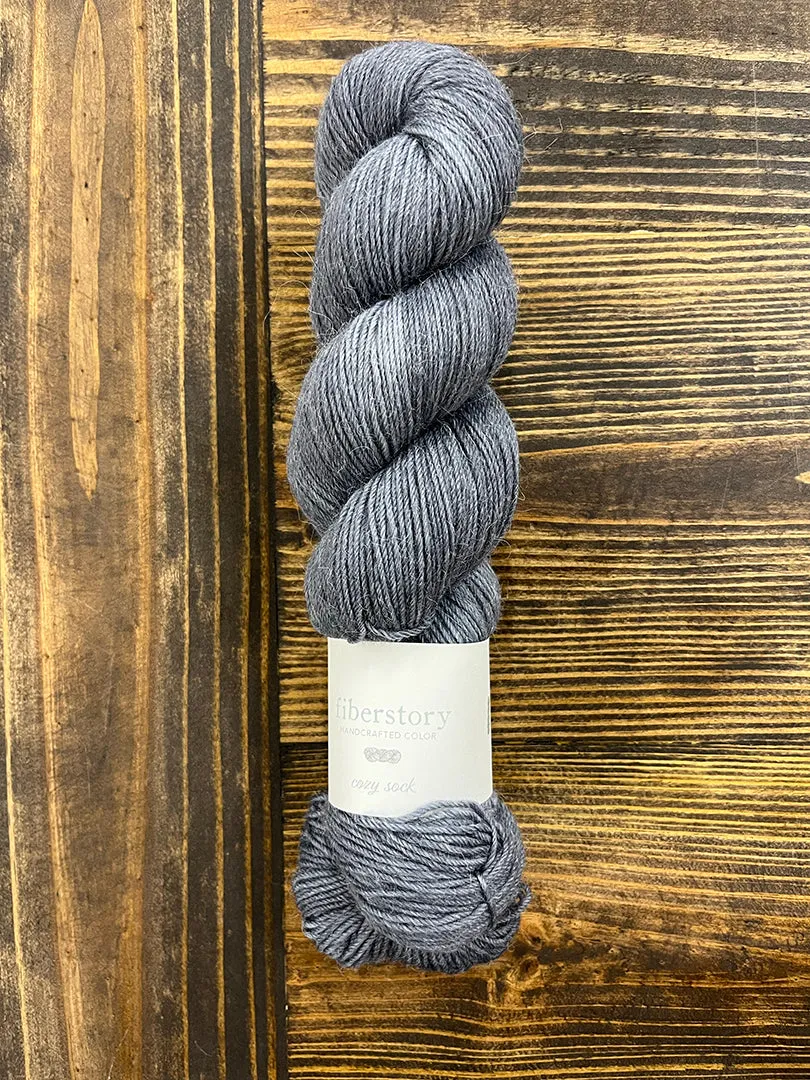 Here is an optimized title for the e-commerce product:

Luxurious Fiberstory Cozy Sock Yarn - Soft, Durable, Hand-Dyed Wool Blend for Knitting & Crochet