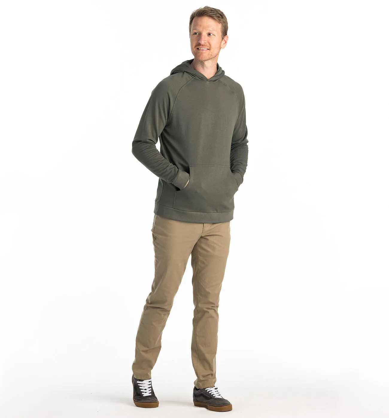 Free Fly Apparel Men's Bamboo Lightweight Fleece Hoodie