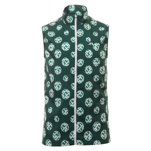 J.Lindeberg Golf Ash Light Print Packable Vest