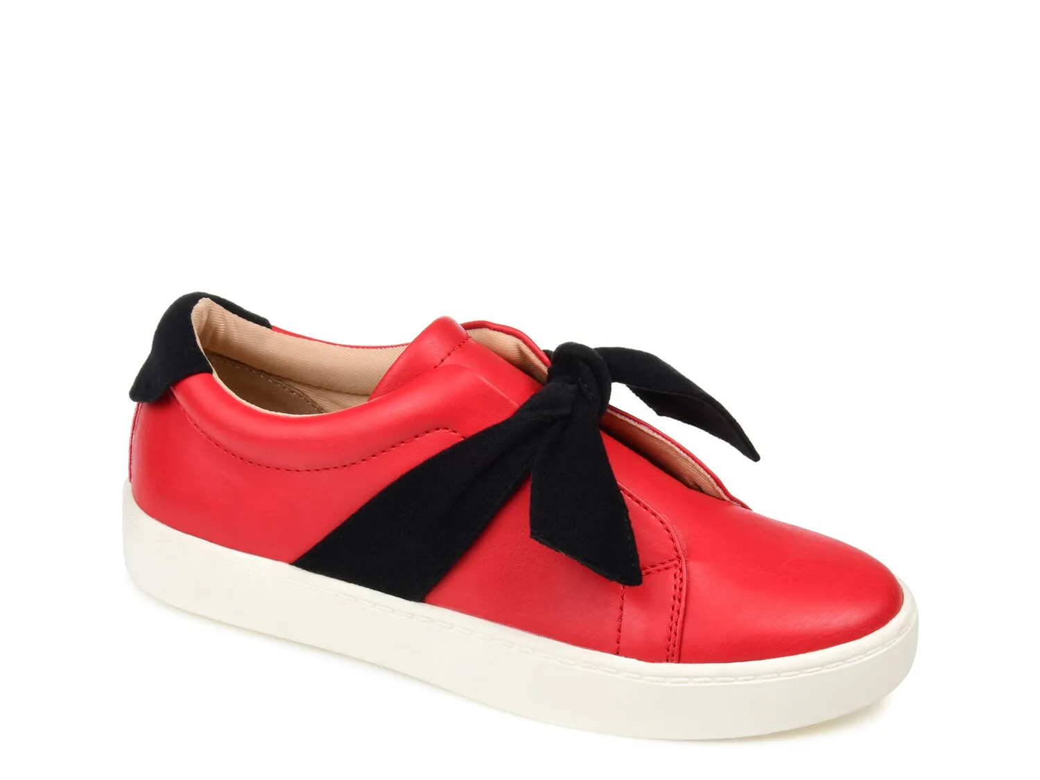 Journee Collection Abrina slip-on sneakers, red