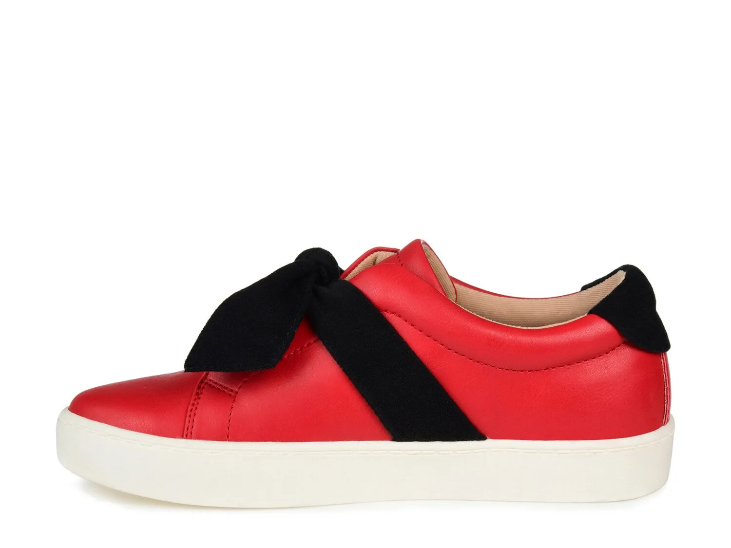 Journee Collection Abrina slip-on sneakers, red