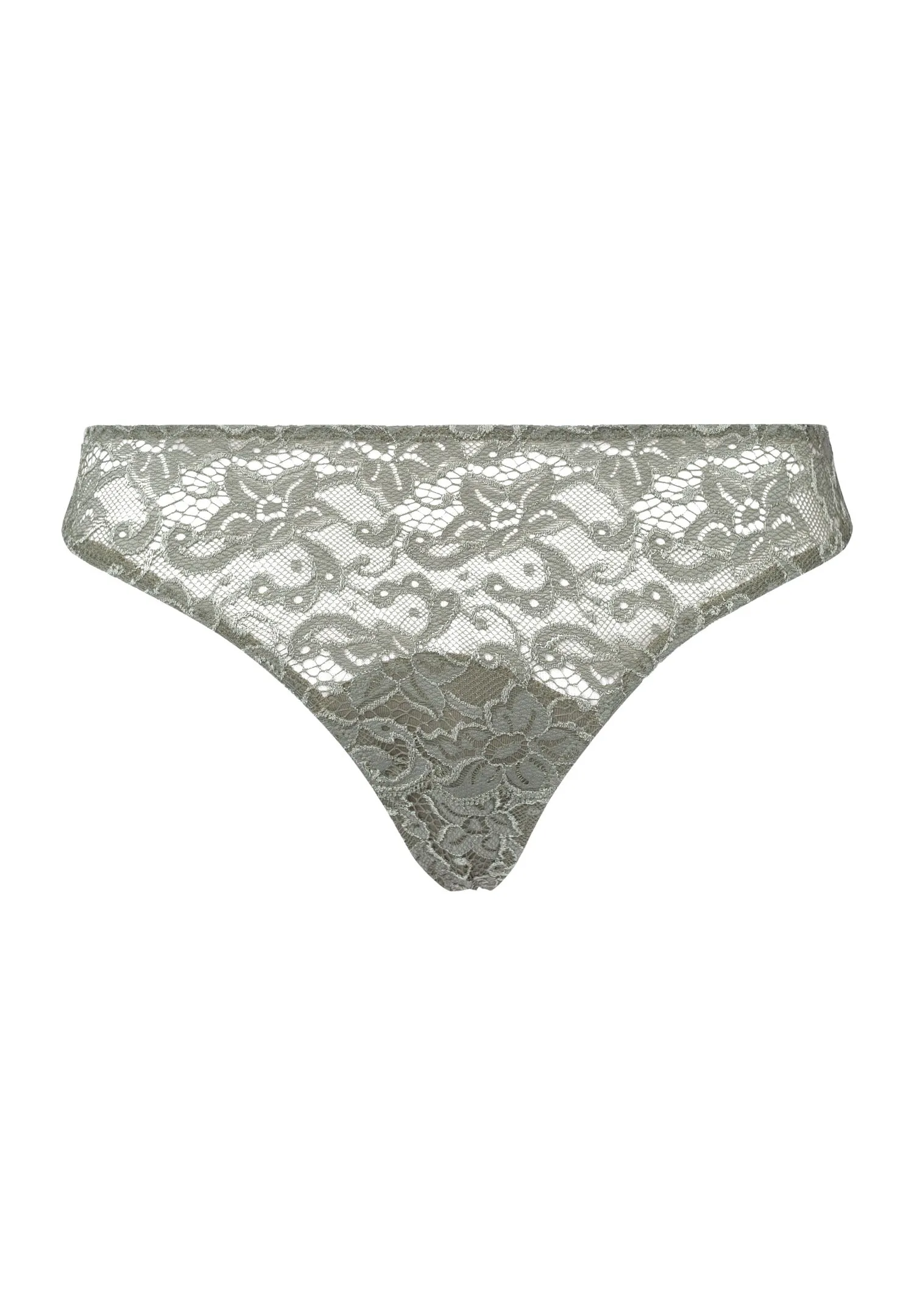 Luxury Moments Thong | Antique Green 71507-2668