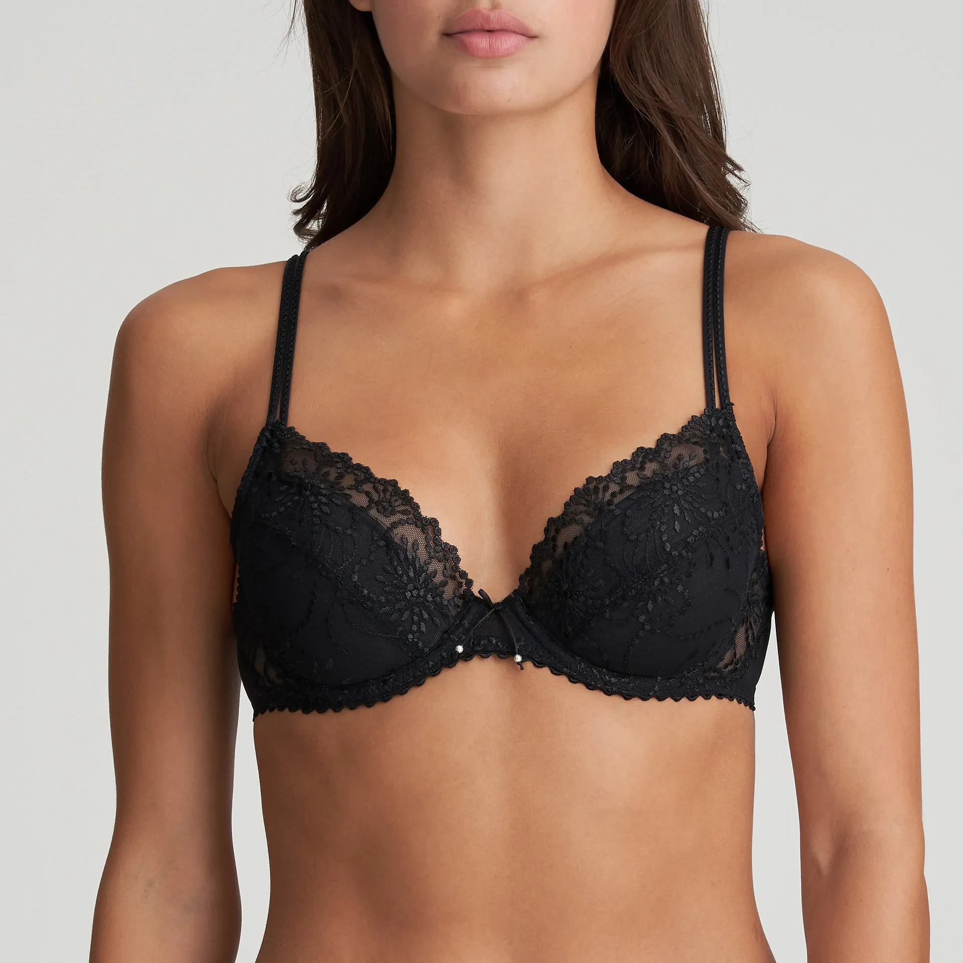 Marie Jo Push Up Removable Pads Bra - Jane - Black