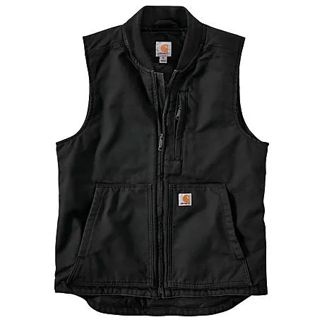 Men's Carhartt Loose Fit Washed Duck Insulated Rib Collar Vest - 104395