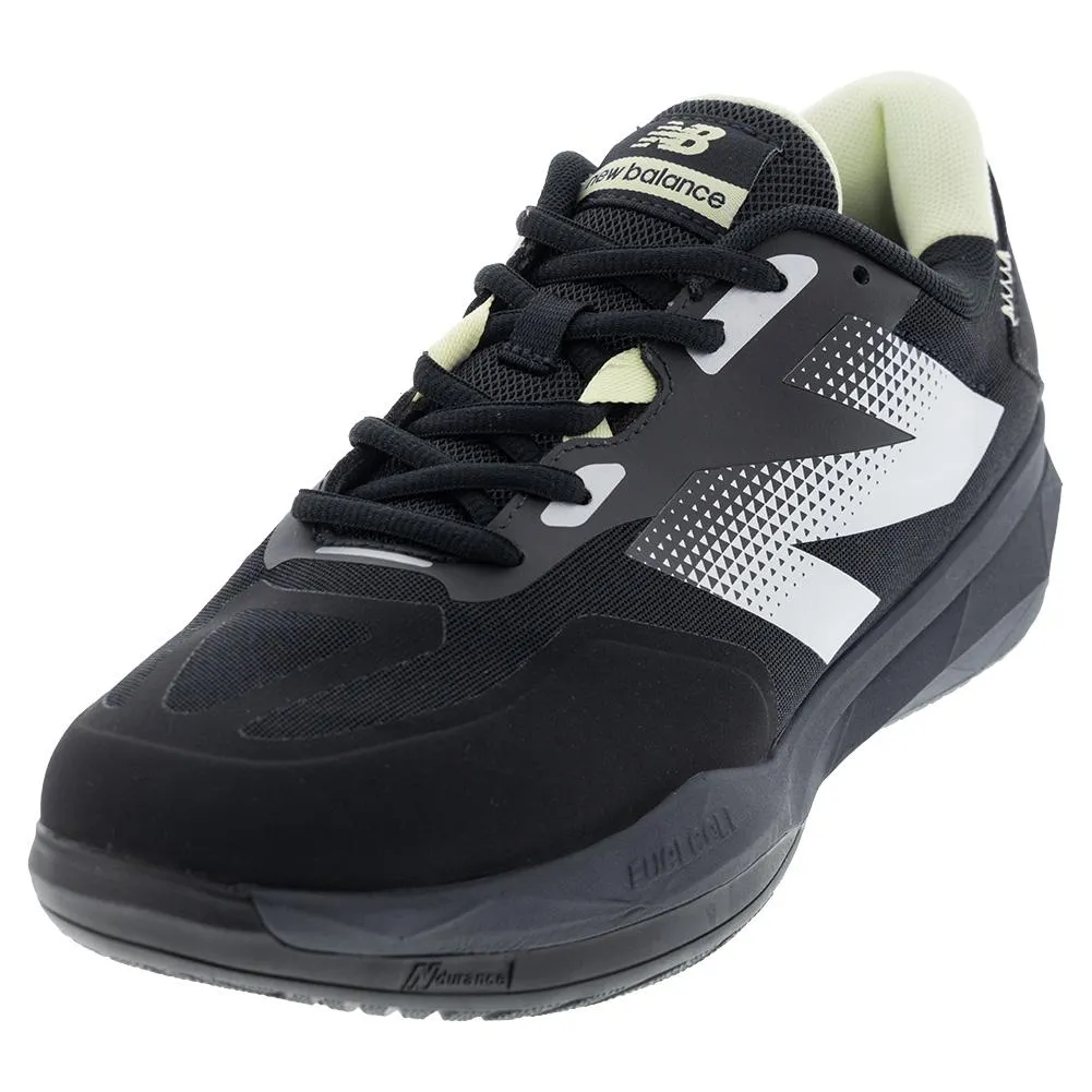 Men`s FuelCell 796v4 2E Width Tennis Shoes Black and Silver