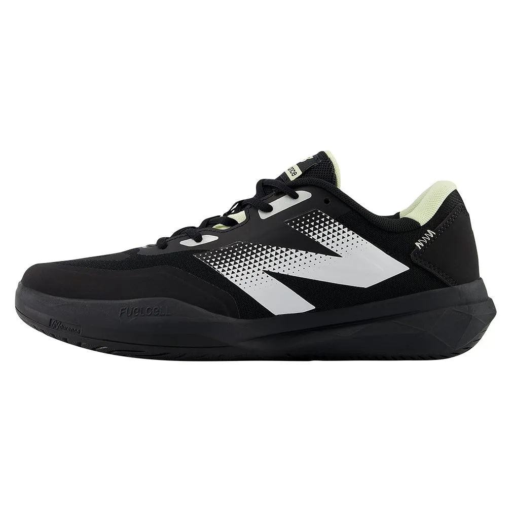 Men`s FuelCell 796v4 2E Width Tennis Shoes Black and Silver