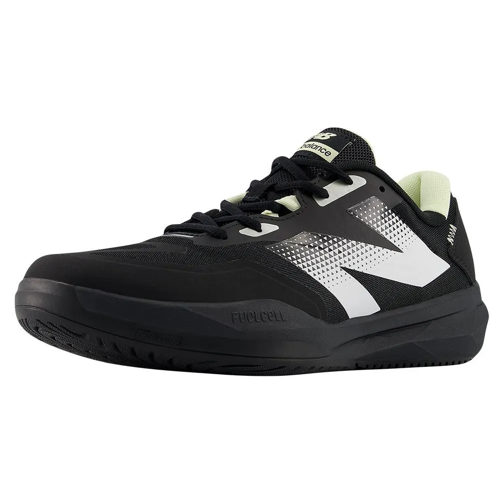 Men`s FuelCell 796v4 2E Width Tennis Shoes Black and Silver