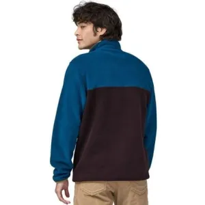 Men's Patagonia Synchilla Snap-T Lightweight Fleece Pullover, Obsidian Plum