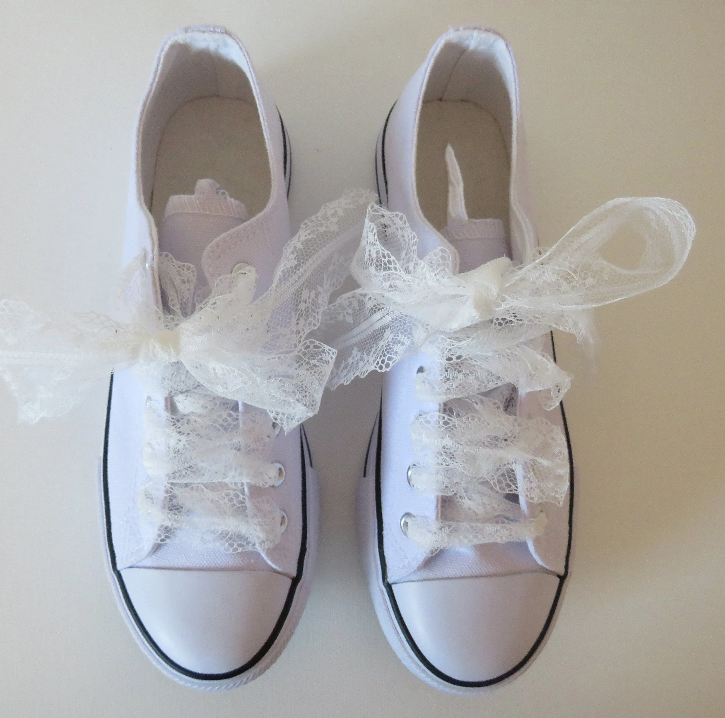 Mrs wedding white lace Canvas Sneaker Shoes,   Personalized Women's Shoes, Ladie