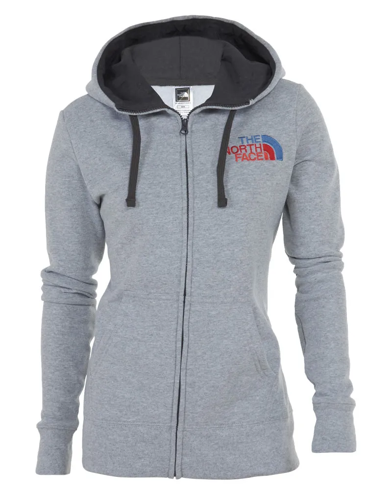 North Face Emb Logo Full Zip Hoodie Womens Style : Cx77