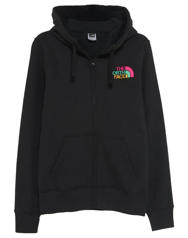 North Face Emb Logo Full Zip Hoodie Womens Style : Cx77