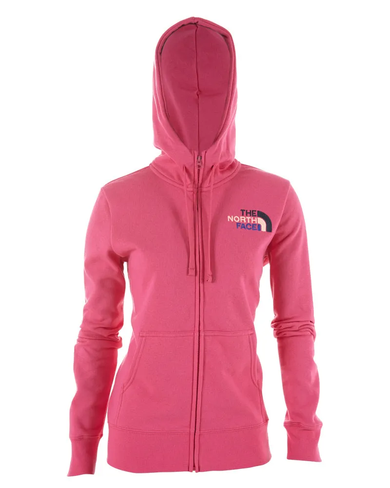 North Face Emb Logo Full Zip Hoodie Womens Style : Cx77