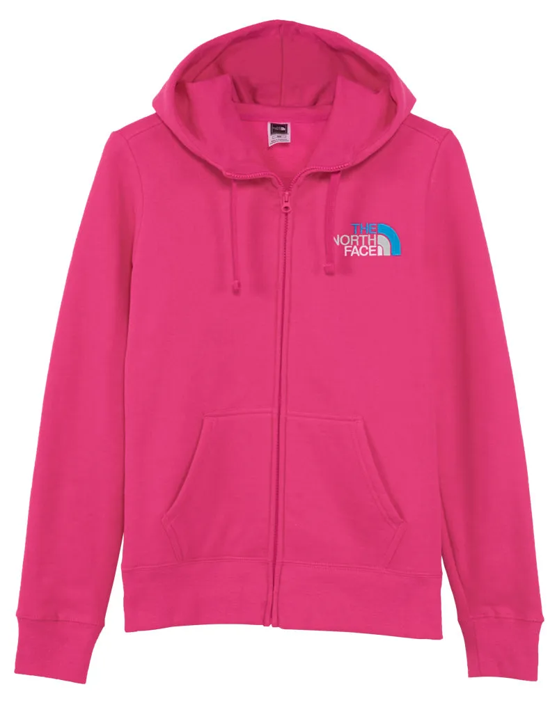 North Face Emb Logo Full Zip Hoodie Womens Style : Cx77