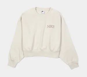 NSW Phoenix Fleece Oversized Womens Crewneck (Beige)