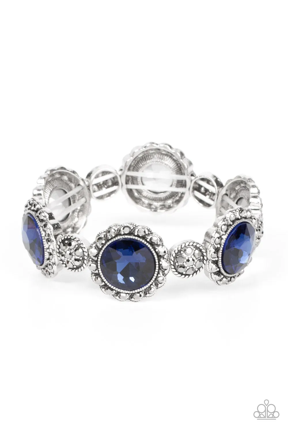 Paparazzi Accessories - Palace Property - Blue Bracelet