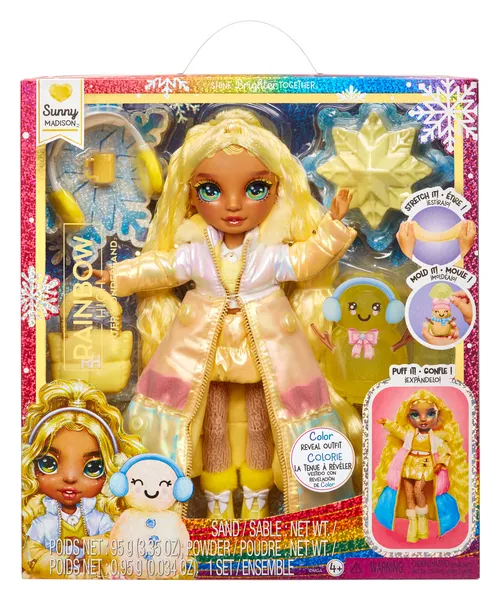 Rainbow High Winter Wonderland Doll - Sunny