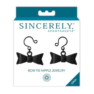 Sincerely Bow Tie Nipple Jewelry