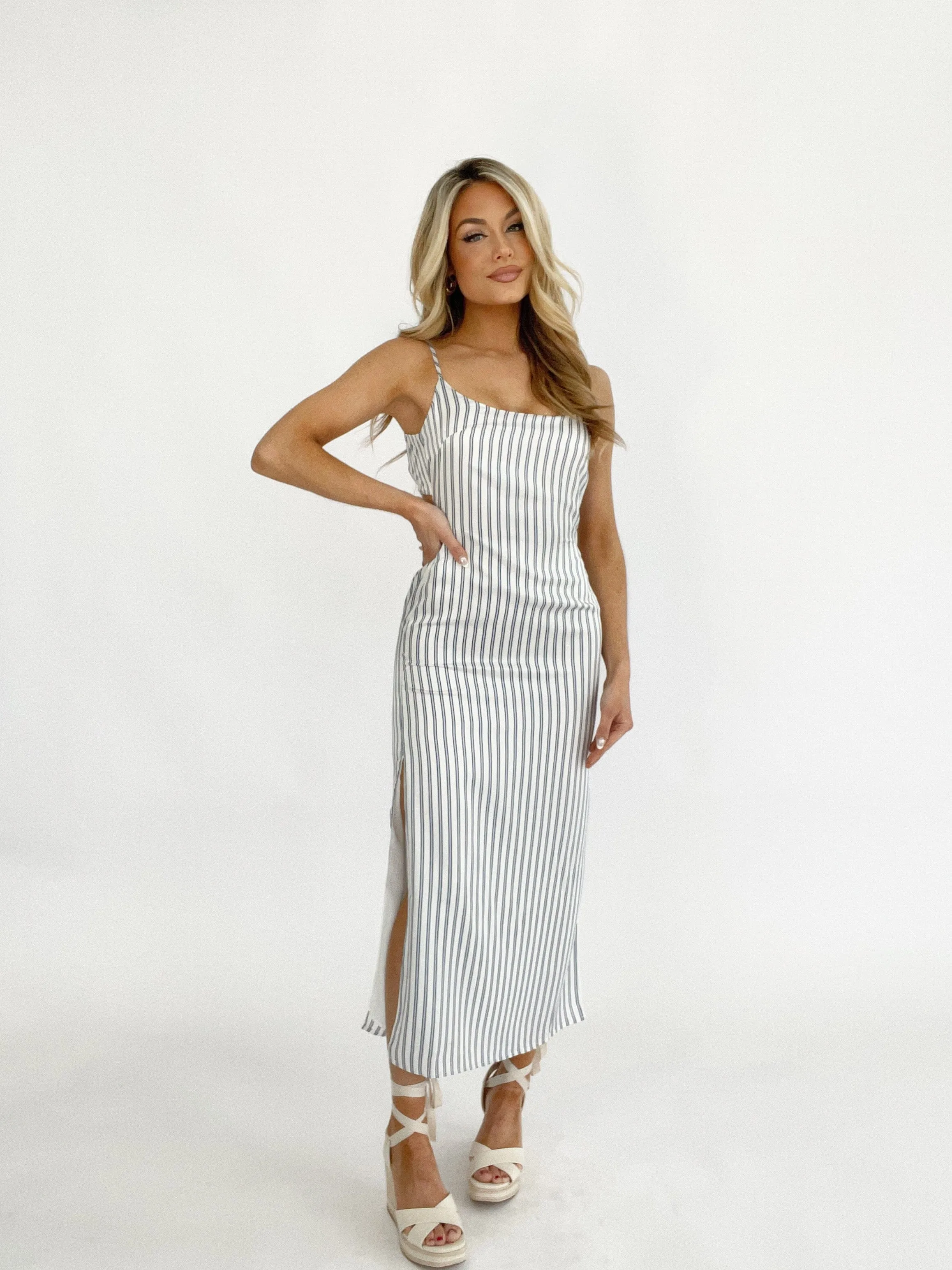 Smooth Sailing Midi Dress