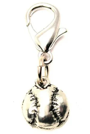 Softball Baseball Zipper Pull