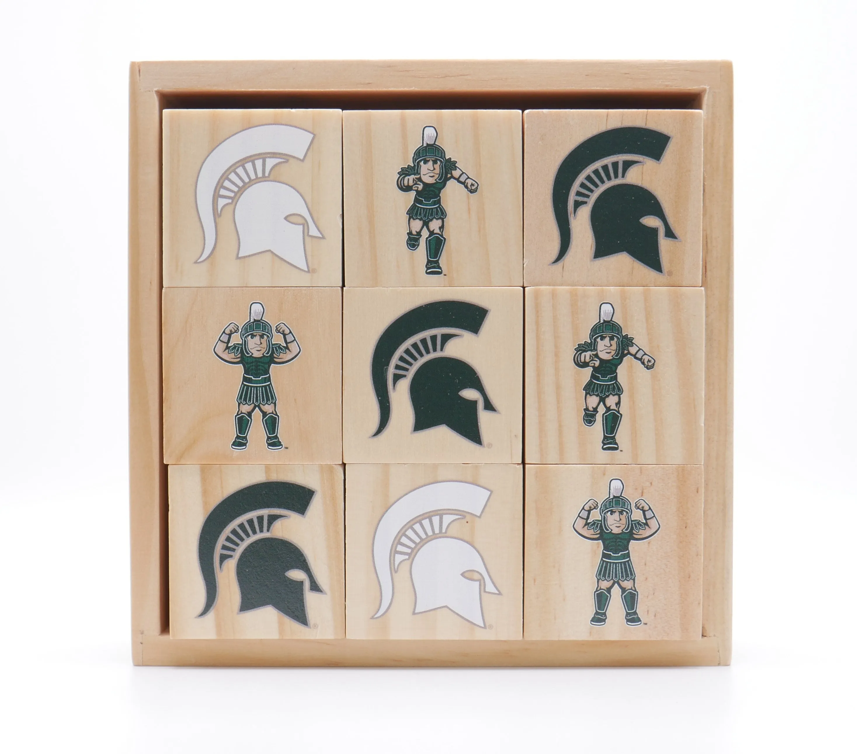 Sparty Wood Block Set