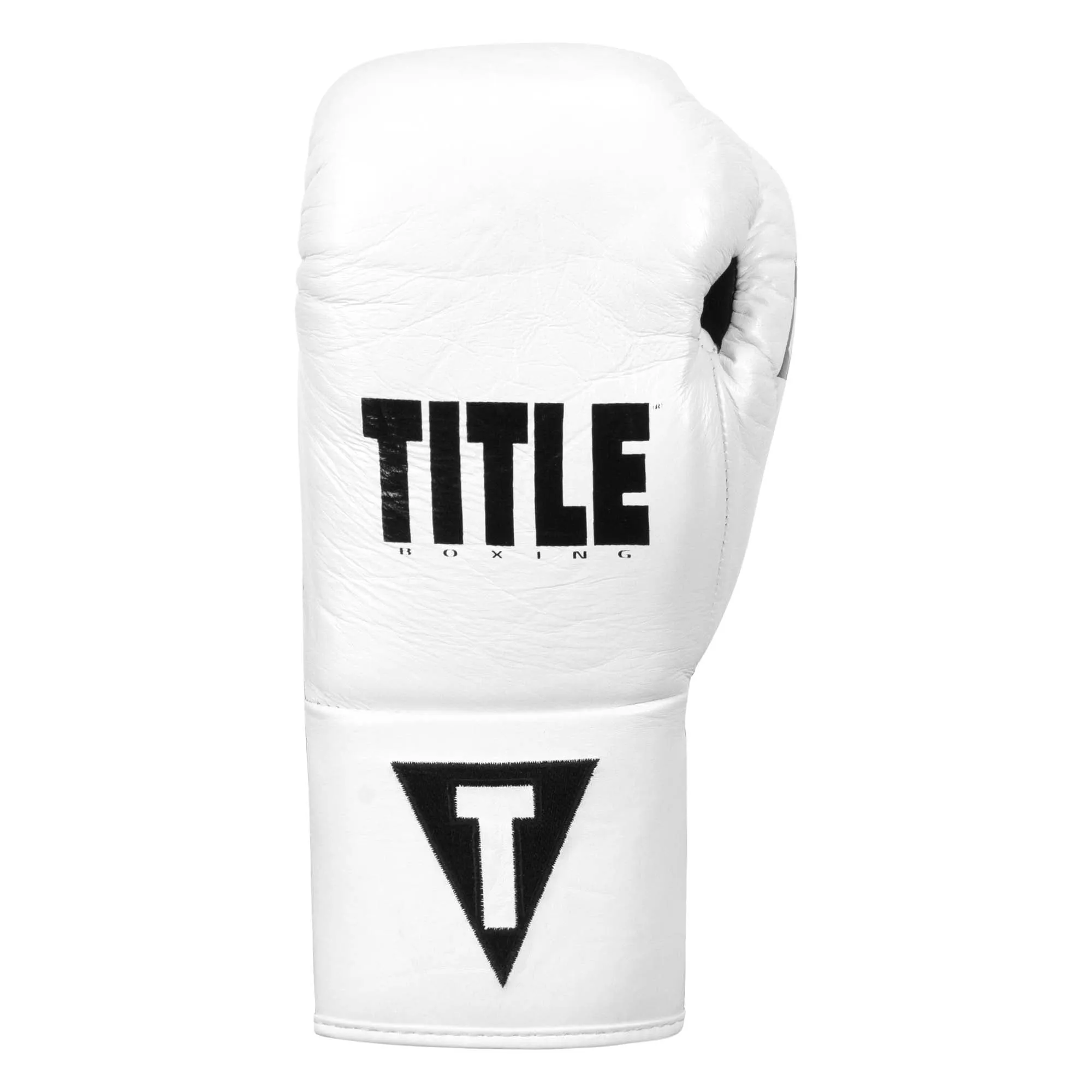 TITLE Boxing Leather Pro Fight Gloves