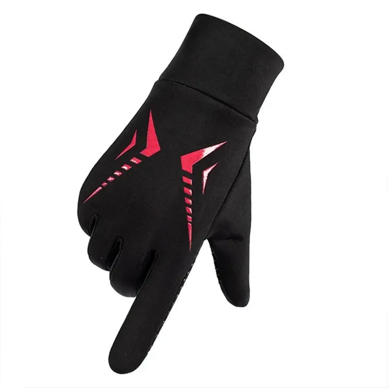 Winter Gloves Women's Bicycle Warm Fleece Anti-cold Waterproof Bicycle